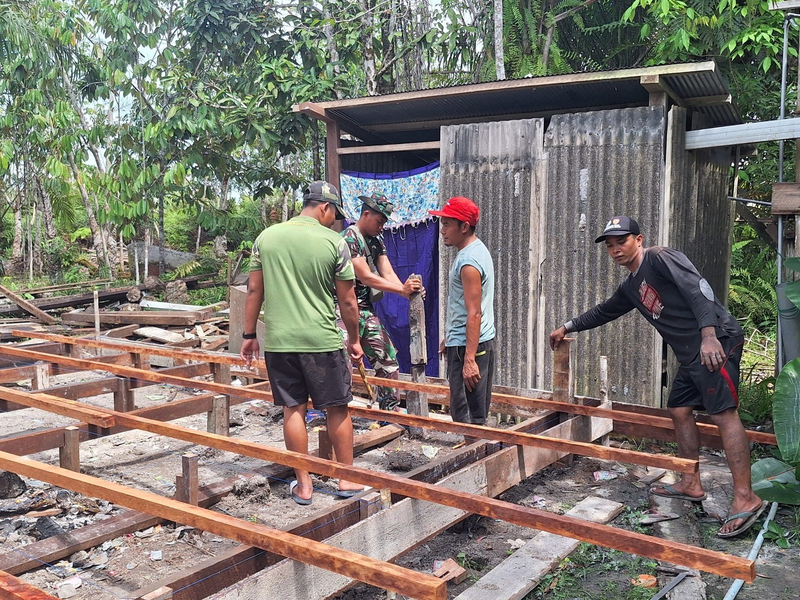 Harapan Baru untuk Masyarakat, Satgas TMMD Garap RTLH