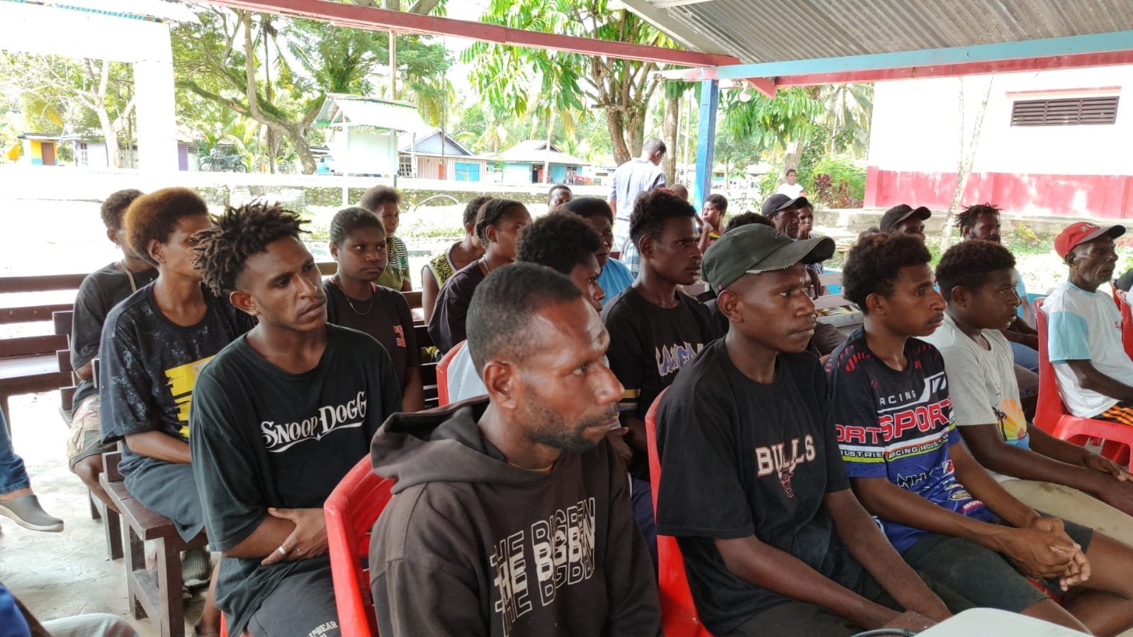 Satgas TMMD Gelar Penyuluhan Hukum Tentang Bahaya Narkoba, Miras dan Lem Aibon