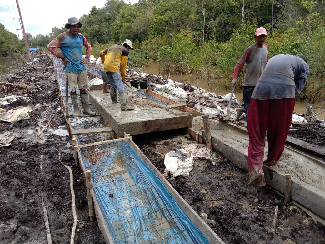 Satgas TMMD Fokus Pengecoran Jalan, Pastikan Kualitas Maksimal di Desa Talio Jelang Penutupan