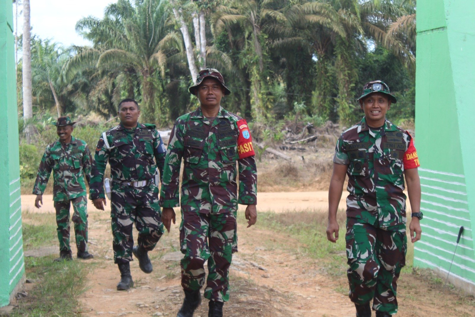 Dandim 1017/Lamandau Tinjau Langsung Lokasi TMMD, Awali Aktivitas Hari Ini