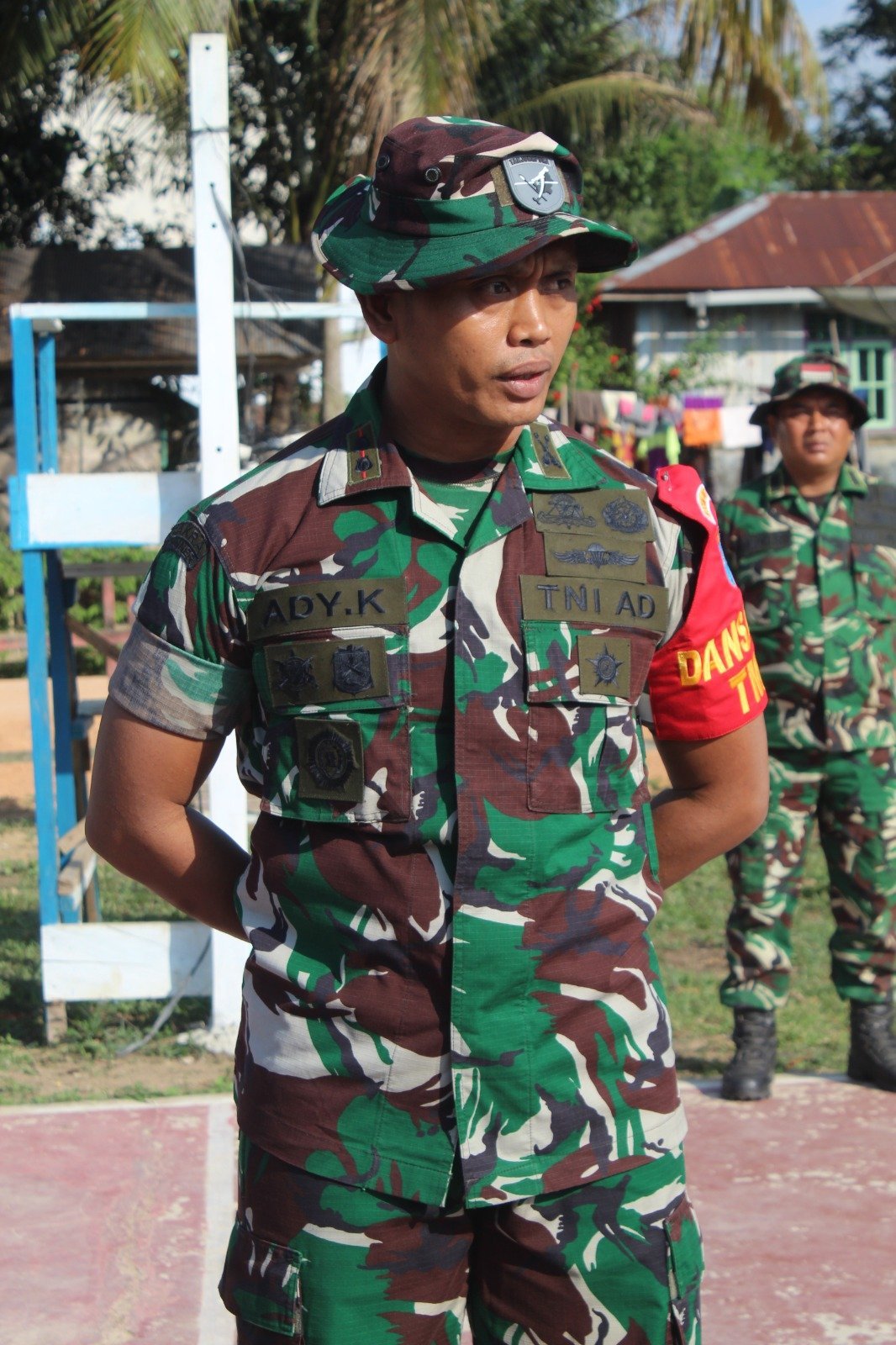 Dandim 1017/Lamandau Pimpin Apel Pagi Awali Aktivitas TMMD Reguler ke-125