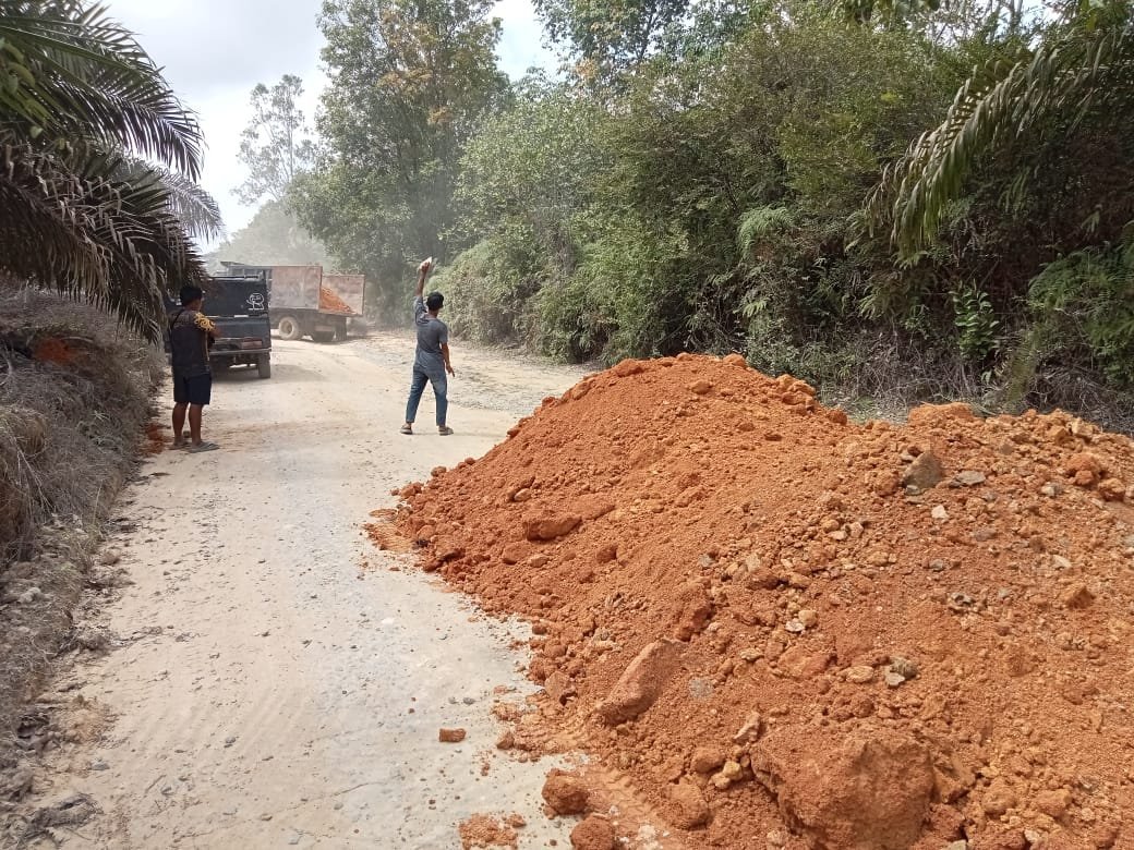 Penimbunan Tanah TMMD ke-125 Kodim 1017/Lamandau Capai 10,93%, Gunakan Material dari Sumber Galian