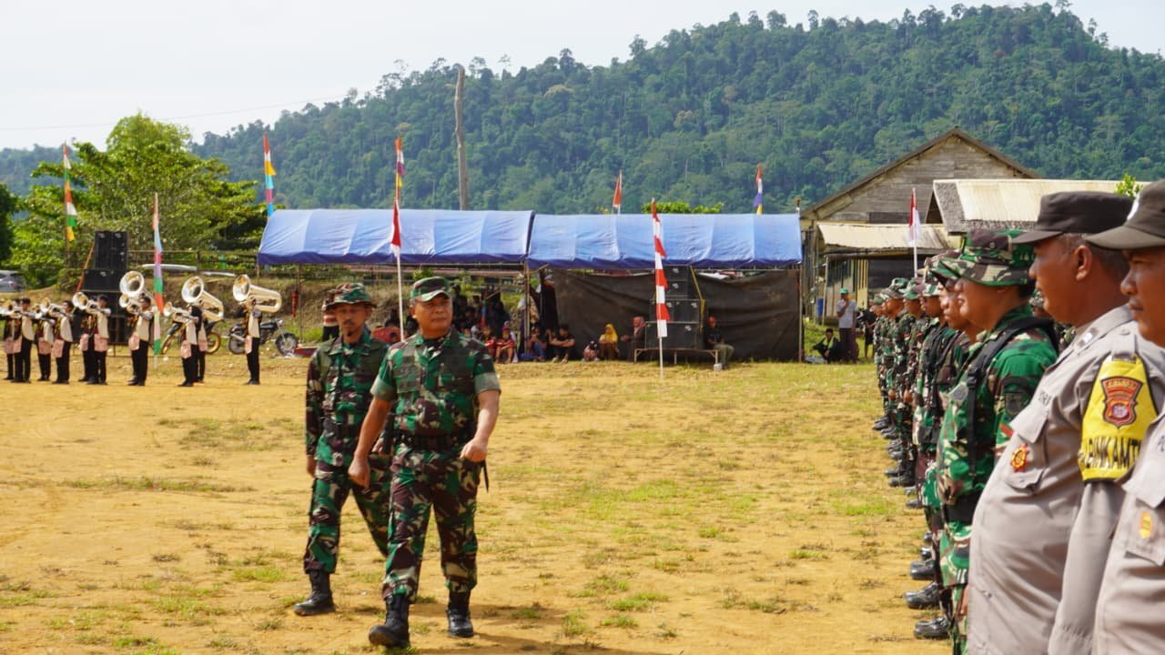 TMMD 127 Kodim 1015/Sampit Rampungkan Berbagai Sasaran Fisik dan Nonfisik