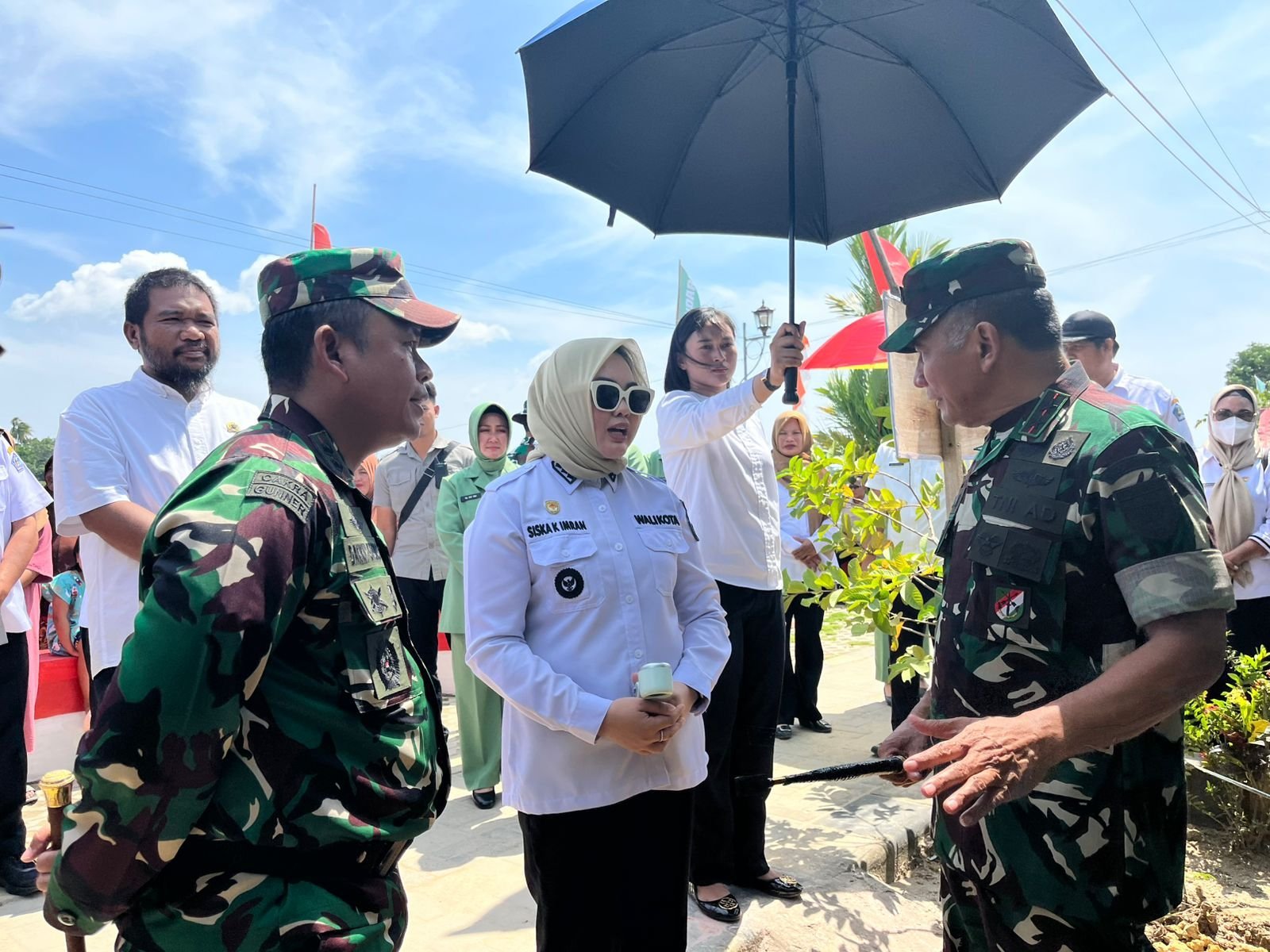 Pangdam XIV/Hasanuddin Tinjau Pembangunan Infrastruktur TMMD 127 di Kendari