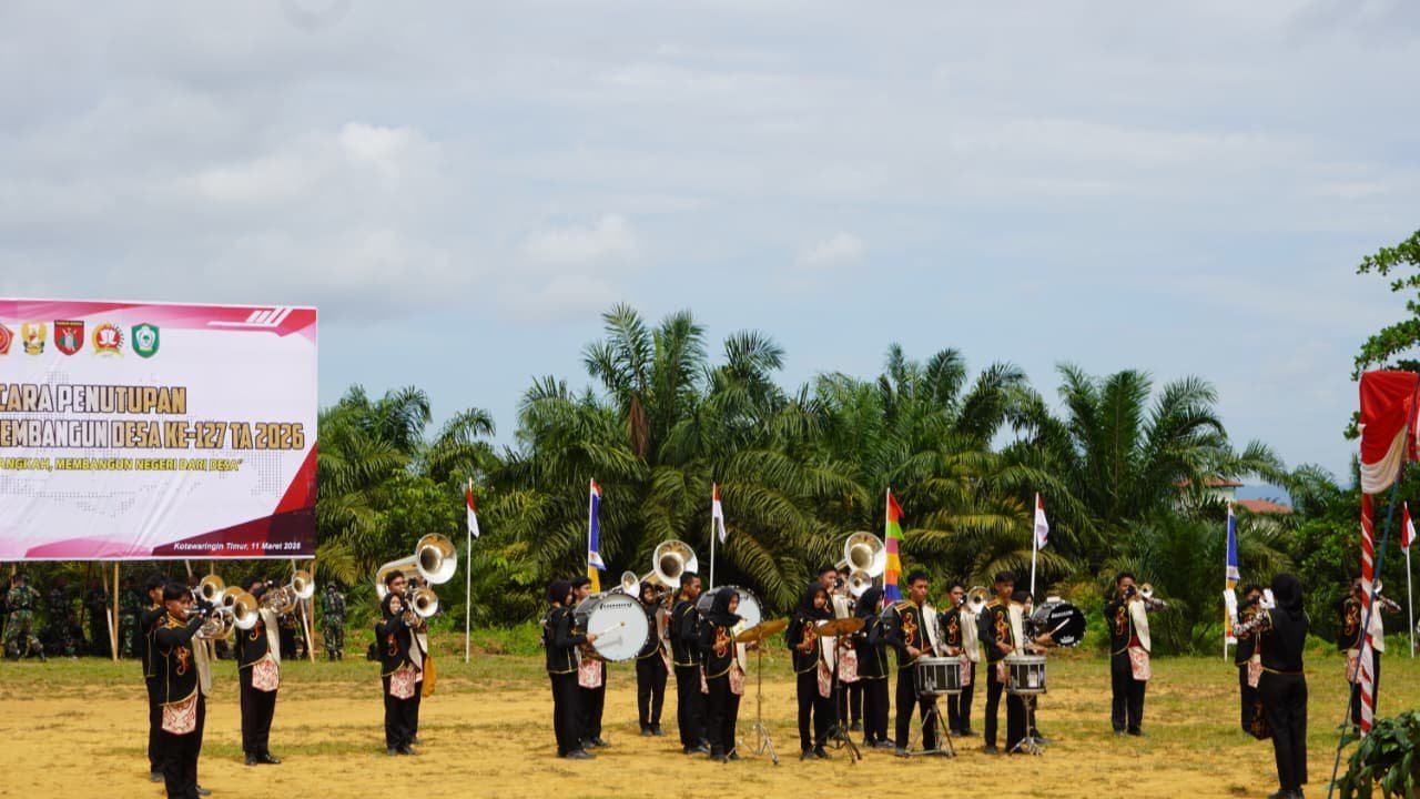 Kasdam XXII/TB Apresiasi Sinergi TNI dan Masyarakat pada TMMD 127 Kodim 1015/Sampit