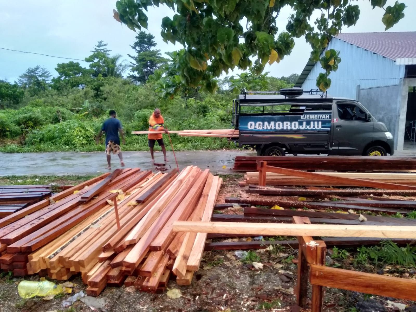 Distribusi Material yang Efektif untuk TMMD Ke-128