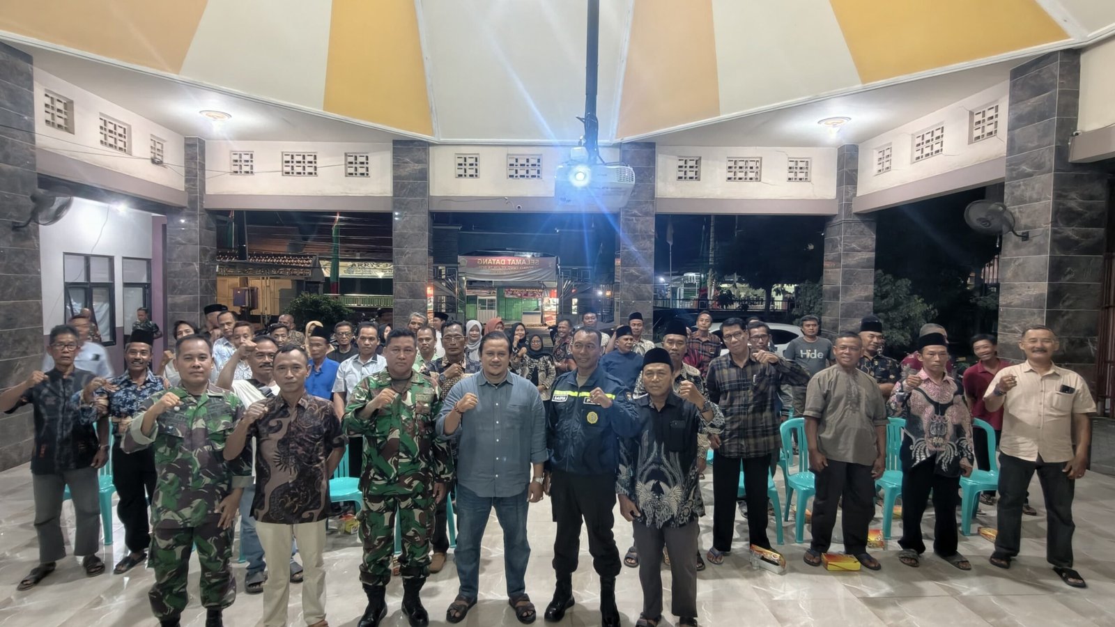 Sinergi TNI-Polri di TMMD 128 Gresik: Perkuat Keamanan Desa Slempit Lewat Sosialisasi Perpolisian Masyarakat