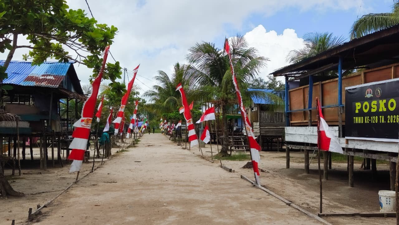 Jelang Kunjungan Wasev, Satgas TMMD Matangkan Persiapan dan Penataan Lingkungan