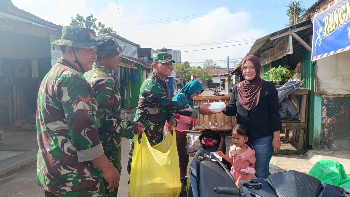 Warga Sampaikan Terima Kasih, Dandim 1014/Pbn Hadir di Jumat Berkah TMMD Ke-128