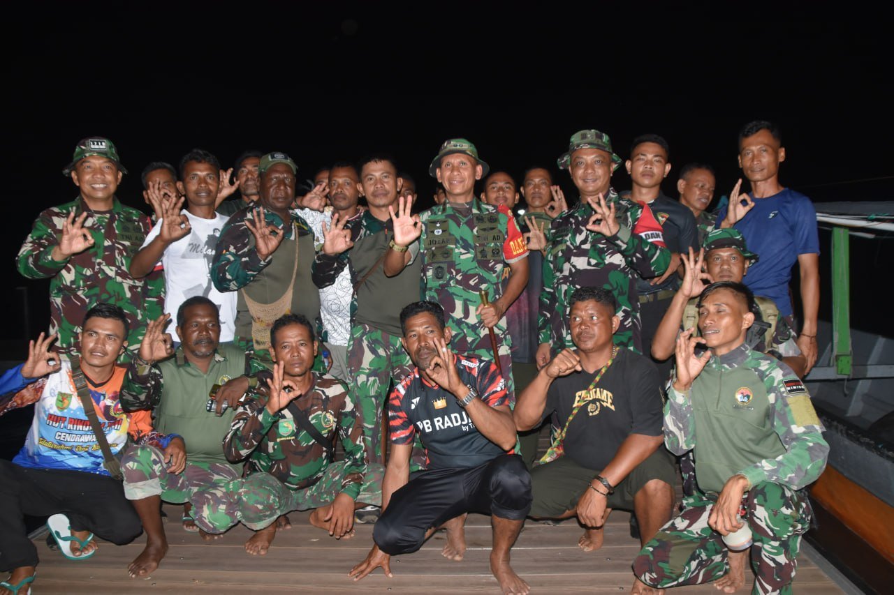 Dansatgas Berikan Motivasi dan Semangat kepada Anggota di Lokasi TMMD