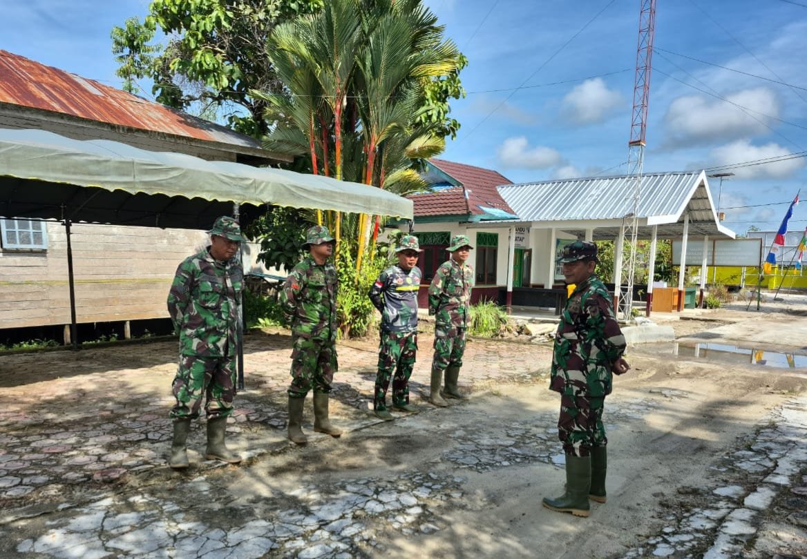 Kasdim 1014/Pbn Tekankan Kinerja Maksimal pada TMMD di Pangkalan Banteng