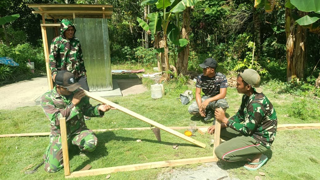 Pembangunan Selesai, MCK Program TMMD 128 Bisa Digunakan