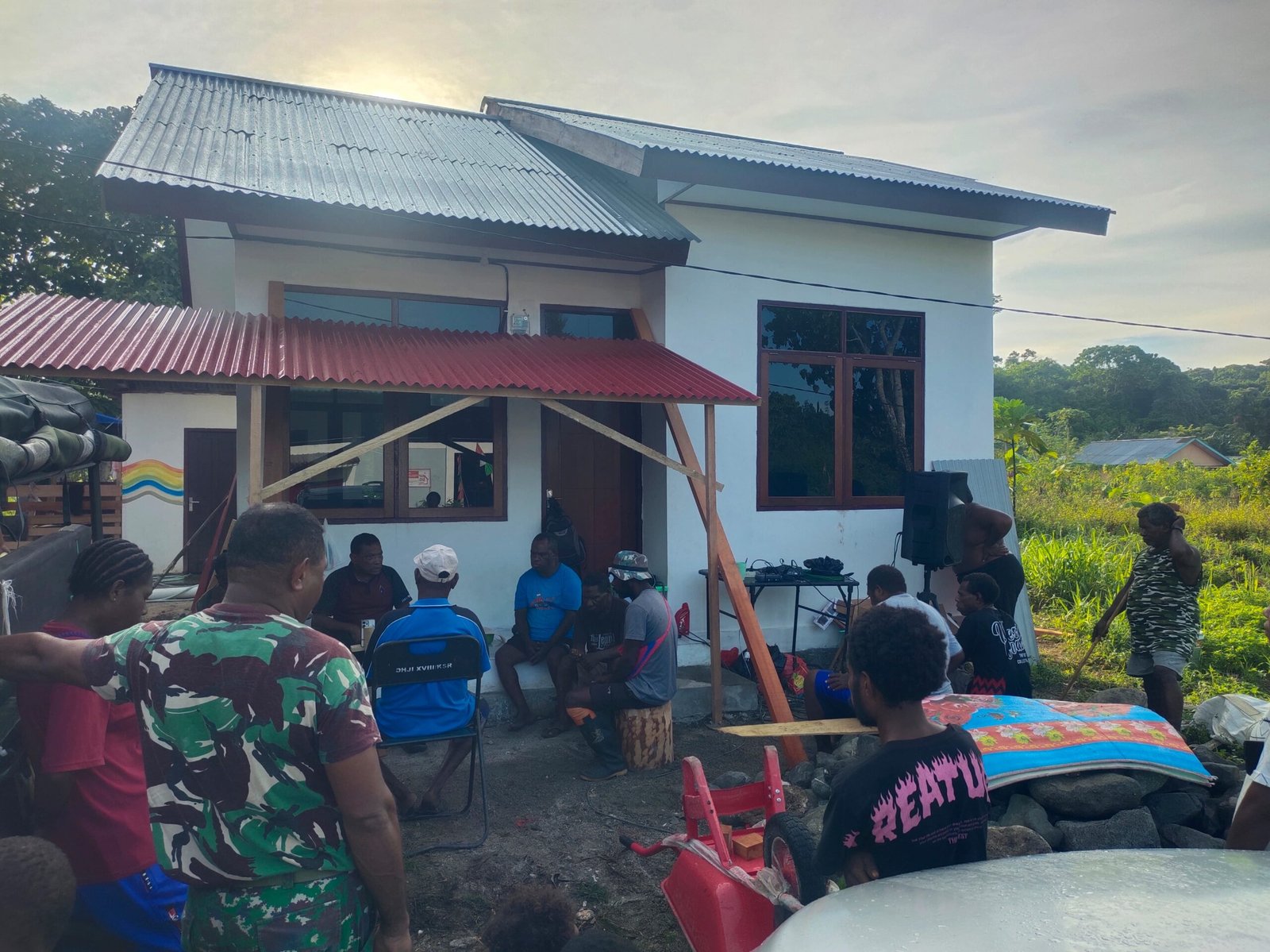 Aspirasi Warga Jadi Penyemangat Satgas TMMD Ke-128 Kodim 1801/Manokwari