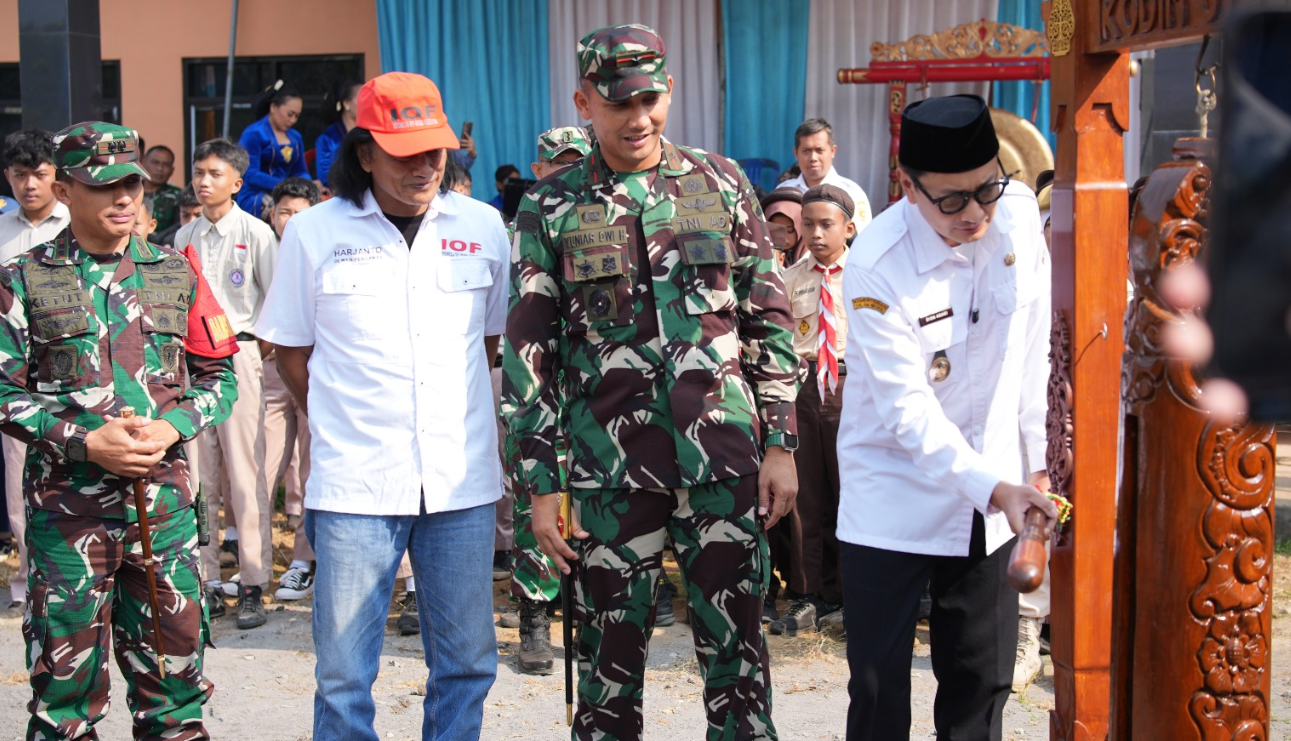 TMMD Reguler ke-129 Kodim 0708/Purworejo Bangun Jalan, RTLH hingga Sumur Bor untuk Tingkatkan Kesejahteraan Warga Watuduwur