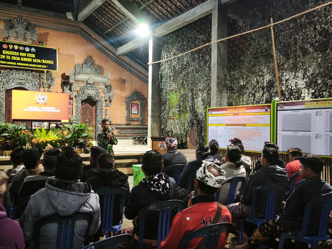 Warga Apresiasi Penyuluhan Bahaya Radikalisme dalam Program TMMD Ke-129 Kodim 1626/Bangli