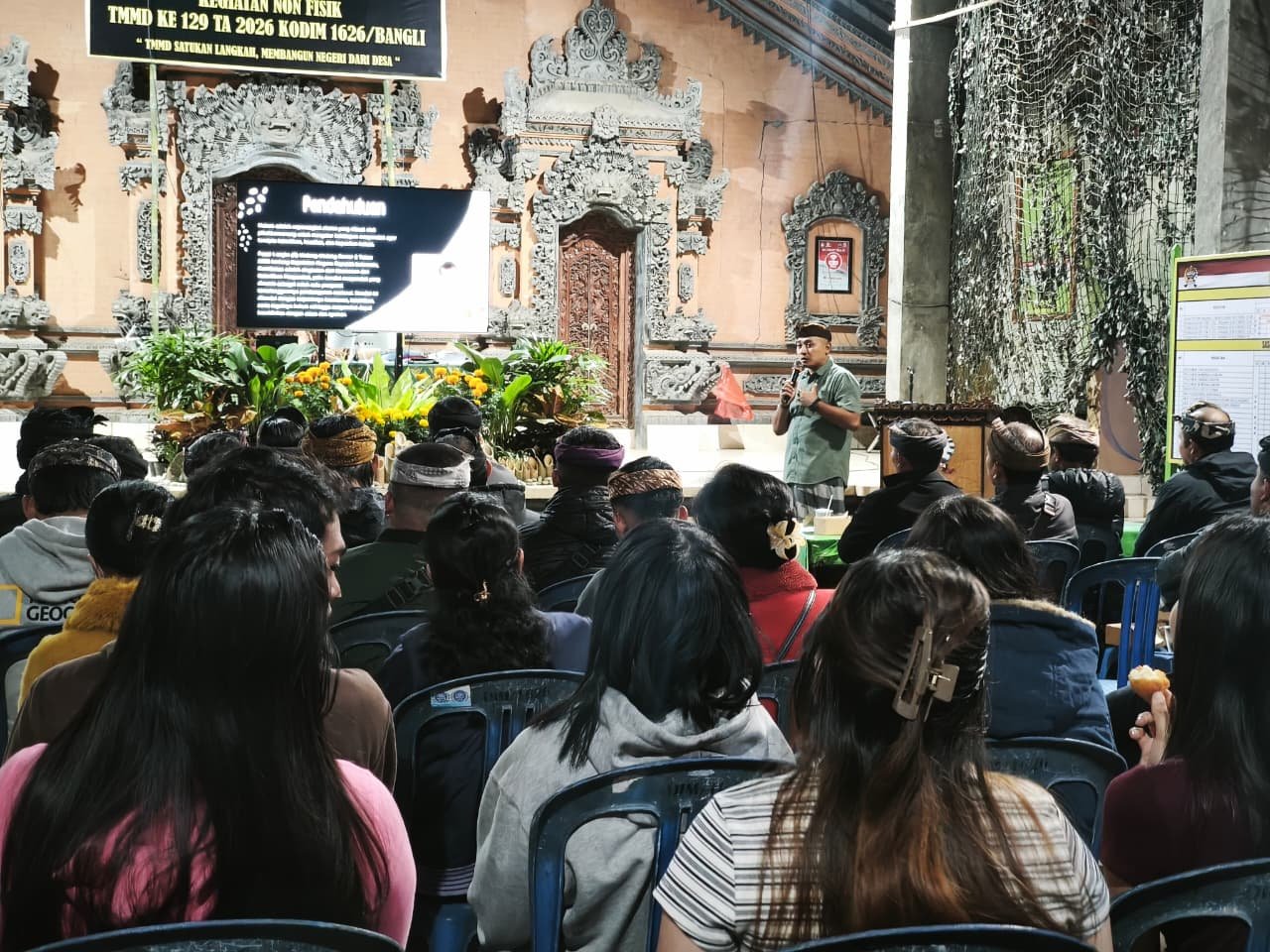 Penyuluhan Kamtibmas TMMD Ke-129 Ajak Warga Sekardadi Perkuat Keamanan Lingkungan