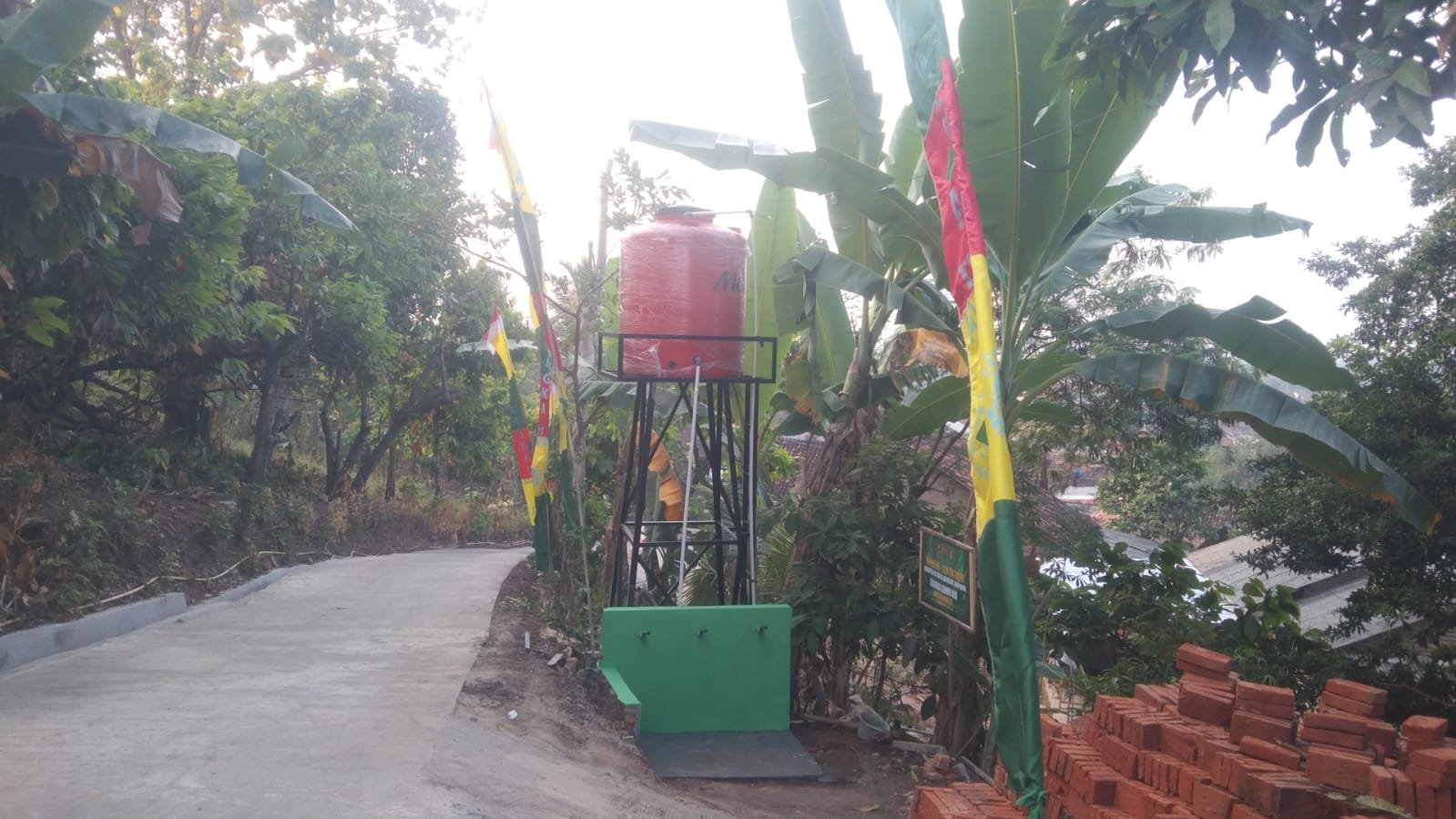 Pembangunan Tempat Wudu Sebagai Saranan Kebersihan Masyarakat